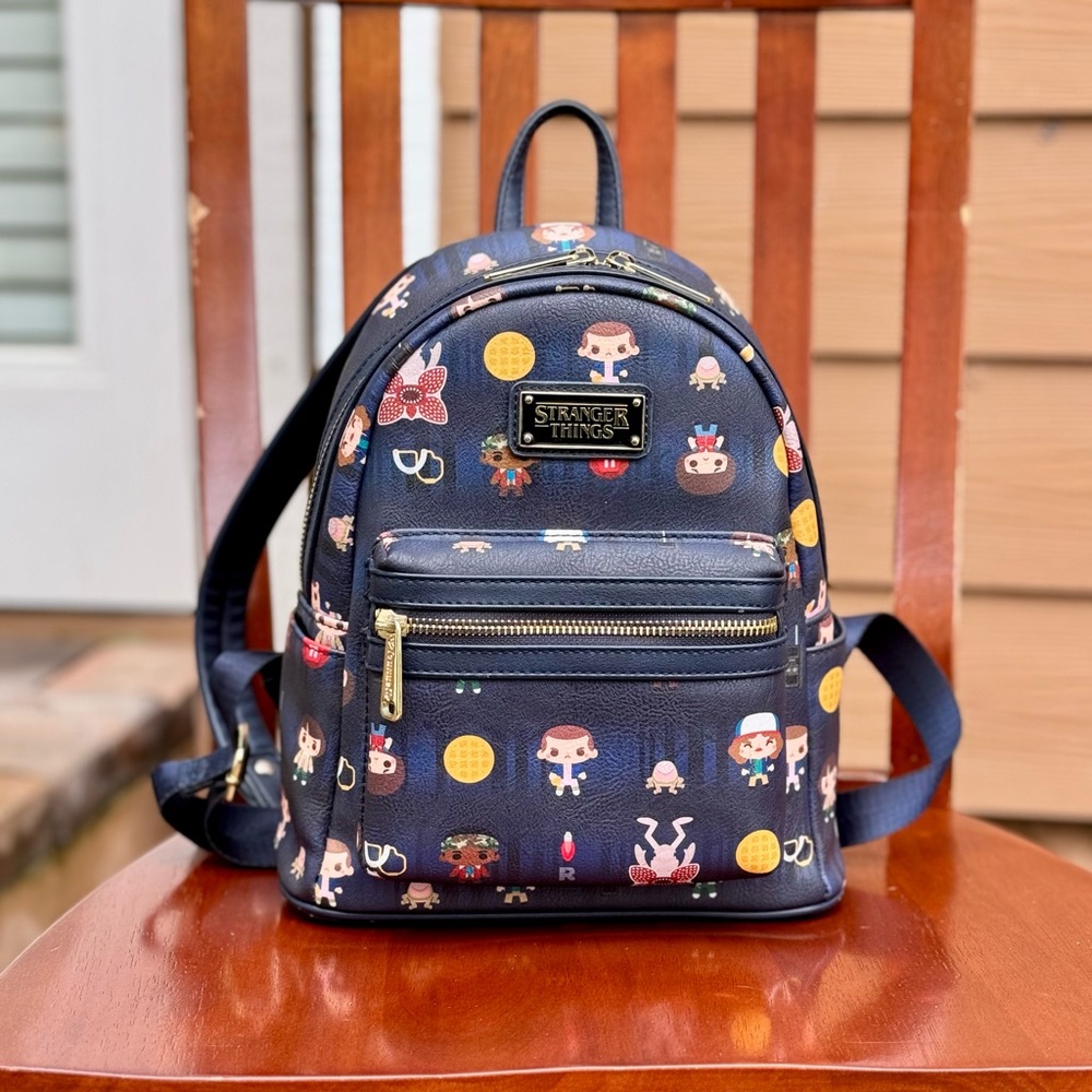Loungefly Stranger Things Forest AOP Mini Backpack - Rare